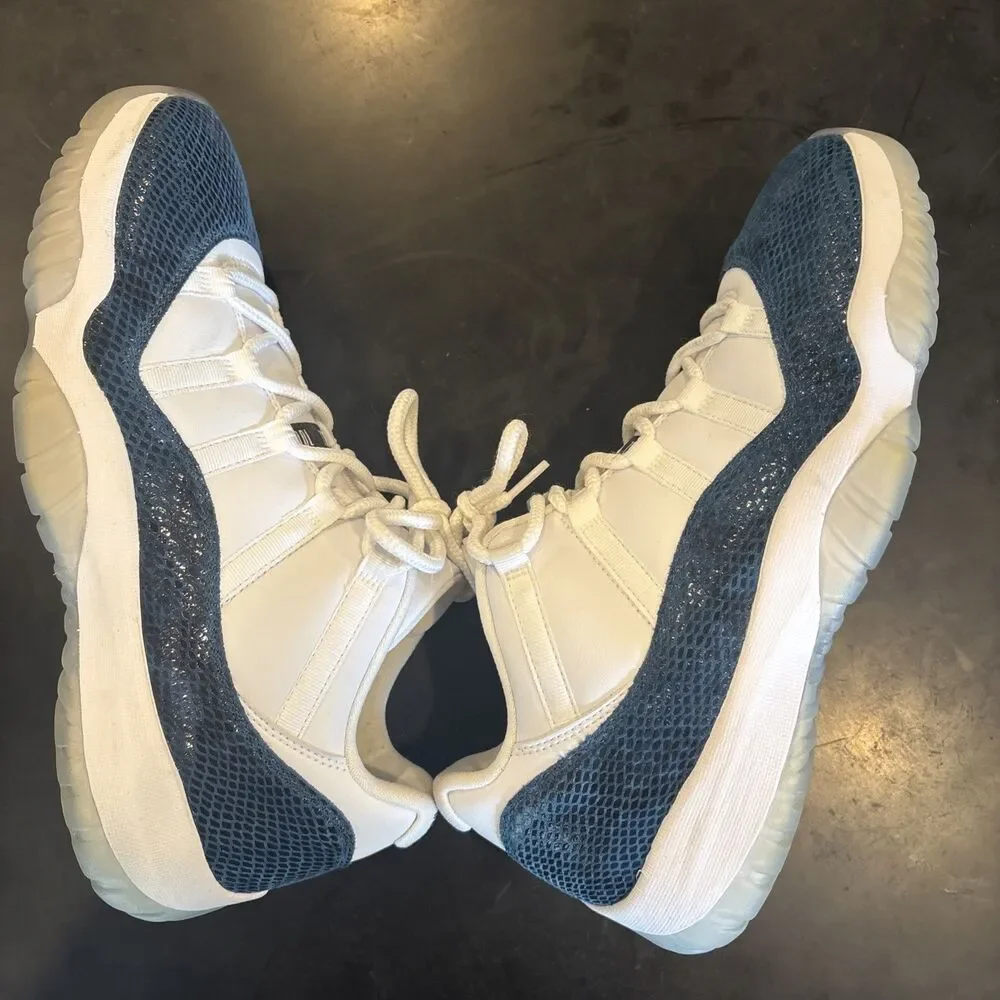 Size 12 - Air Jordan 11 Retro Low Snakeskin year 2018 CD6846-102 basketball